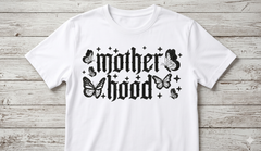 Motherhood Embroidery Design | Gothic Butterflies, Stars Machine File (Digital Download)