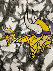 Minnesota Vikings Embroidered Patch Set – Purple Pride Football Logo Applique