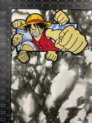 Luffy Gatling Gun Embroidered Patch – Straw Hat Pirate Action Applique