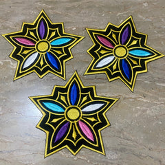 Rumi Star Embroidered Patch - Kpop Demon Hunters Cosplay