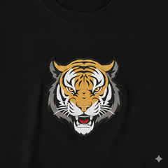 Tiger Head Embroidery Design, Wild Animal Digital File, 8 Sizes