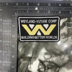 Weyland-Yutani Corp Embroidered Patch | Alien Cosplay Nostromo Crew Emblem | Building Better Worlds Sci-Fi Patch