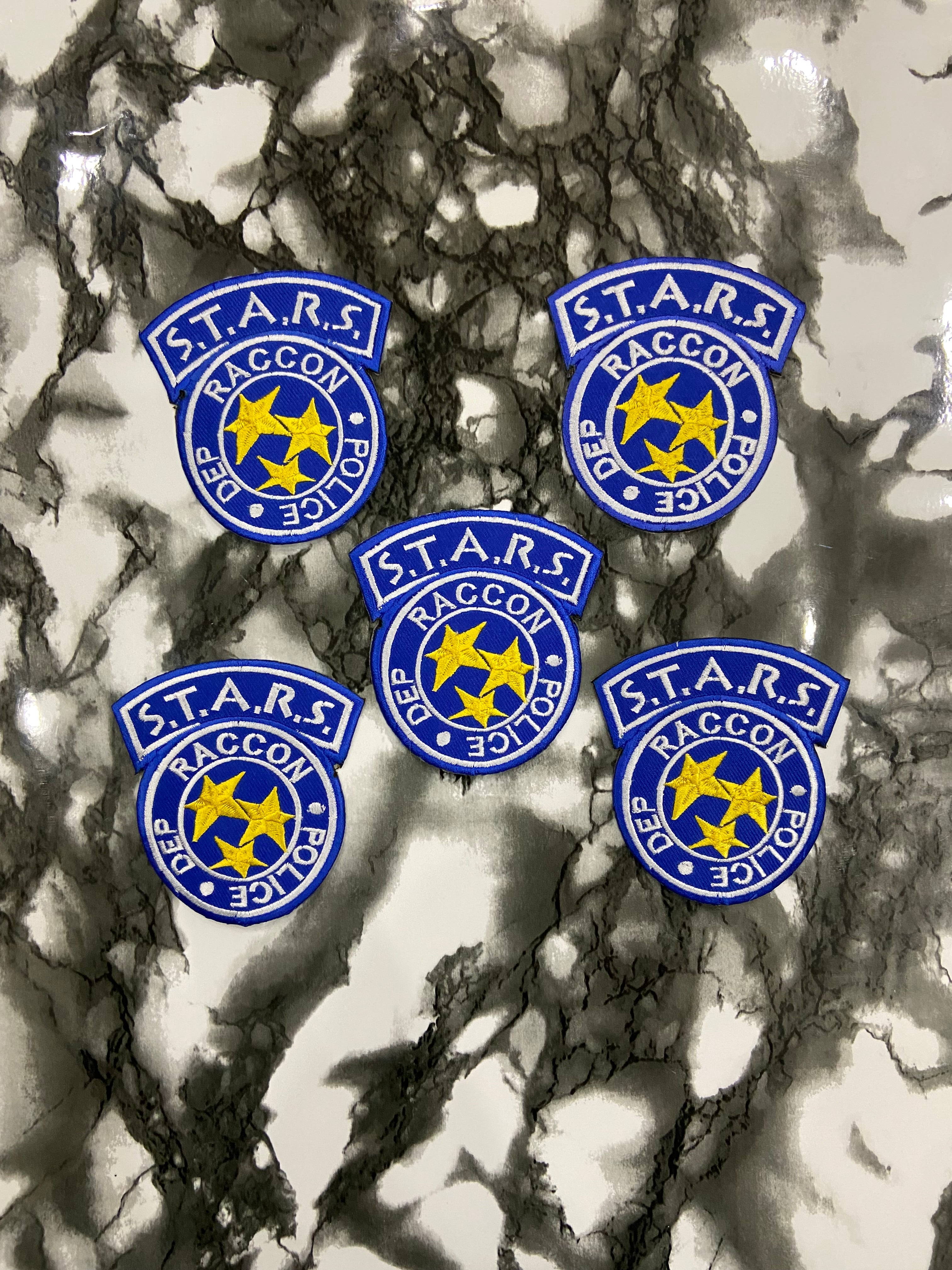 Resident Evil STARS Patch Embroidered - S.T.A.R.S. Raccoon City Police Department Badge