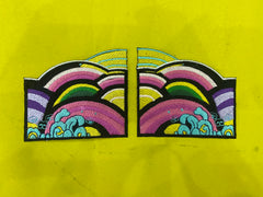 Kpop Demon Hunters Sleve 2 Parts Patches, Rummi Jacket, Left Right Sleeves Patch Set