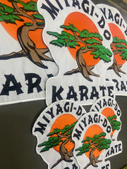 Karate Kid Miyagi-Do Embroidered Patch – Bonsai Tree Logo – Cobra Kai Series Inspired