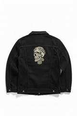 Skull and Ionic Pillar Embroidery Design – Dark Academia File (8 Sizes and Formats)
