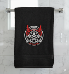 Ride or Die Biker Skull Embroidery Design, Motorcycle Digital File
