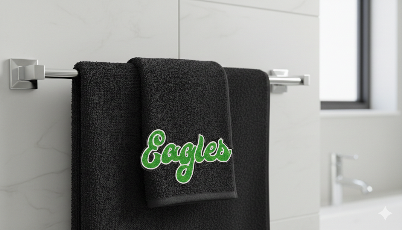 Eagles Script Machine Embroidery Design, Game Day Football Digital File