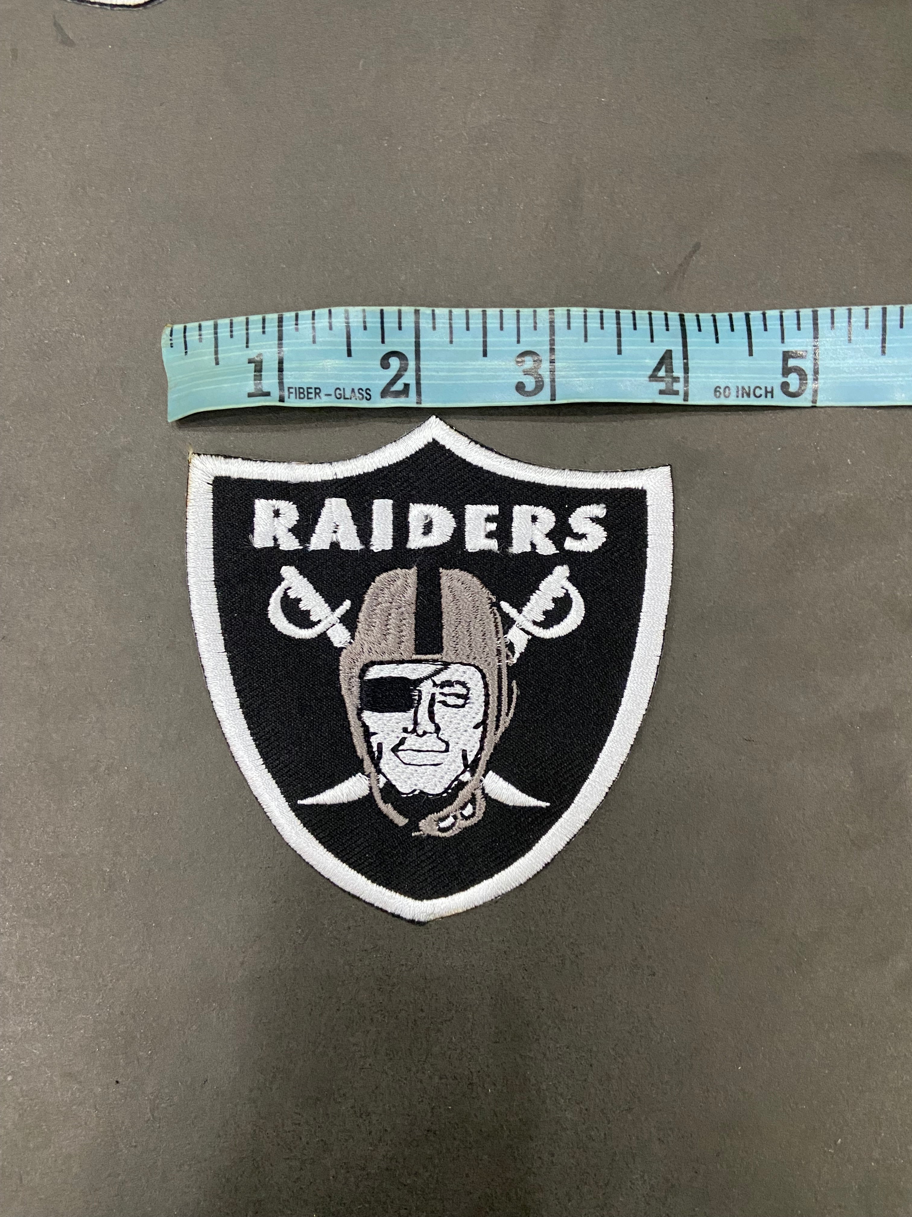 Harley Davidson Raiders Biker Patch - 4 Inch Embroidered Motorcycle Shield - Iron On / Sew On Badge