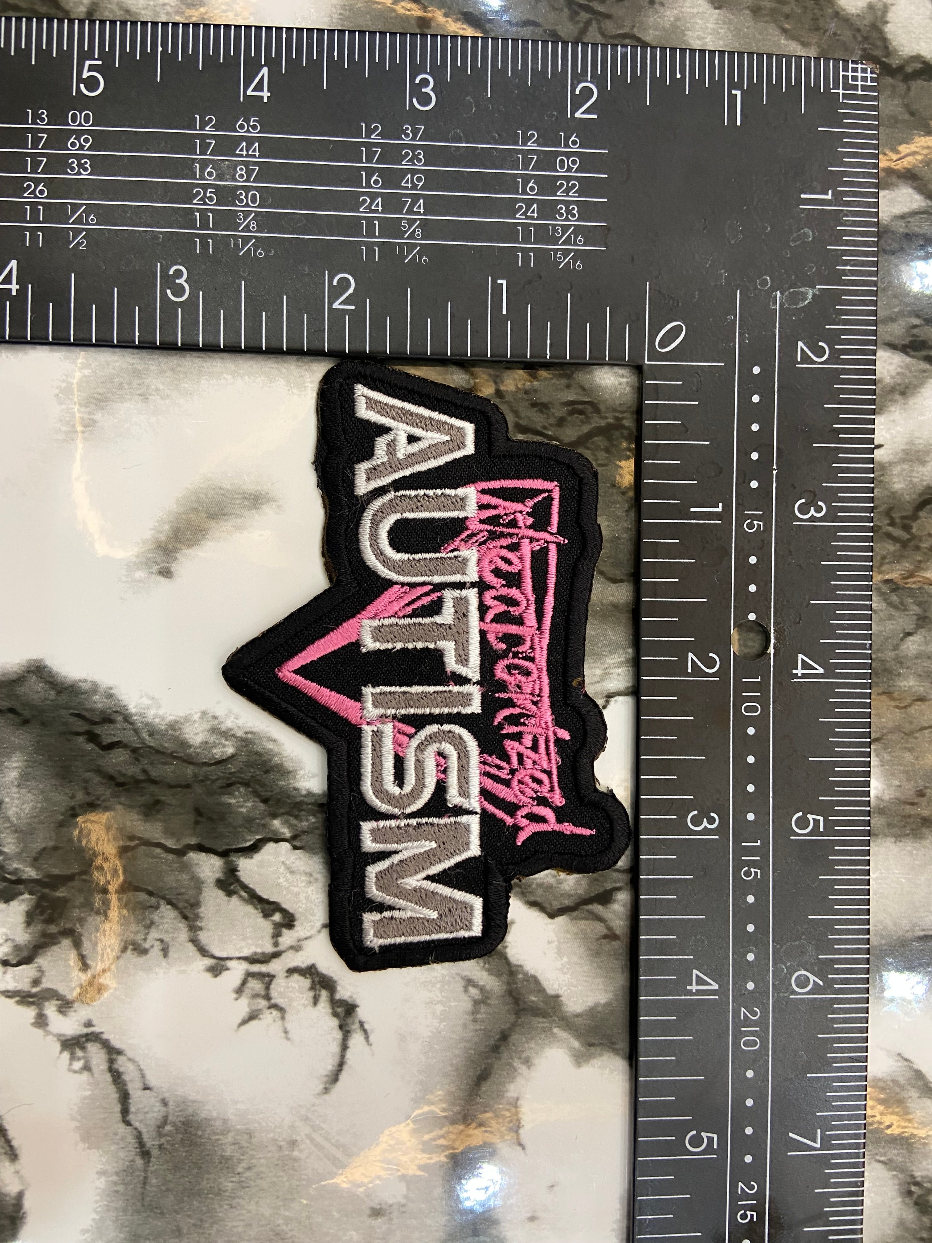 Weaponized Autism Embroidered Patch – Edgy Internet Culture Meme Applique