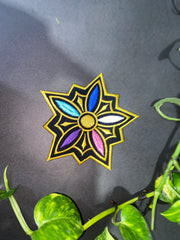 Rumi Star Embroidered Patch - Kpop Demon Hunters Cosplay