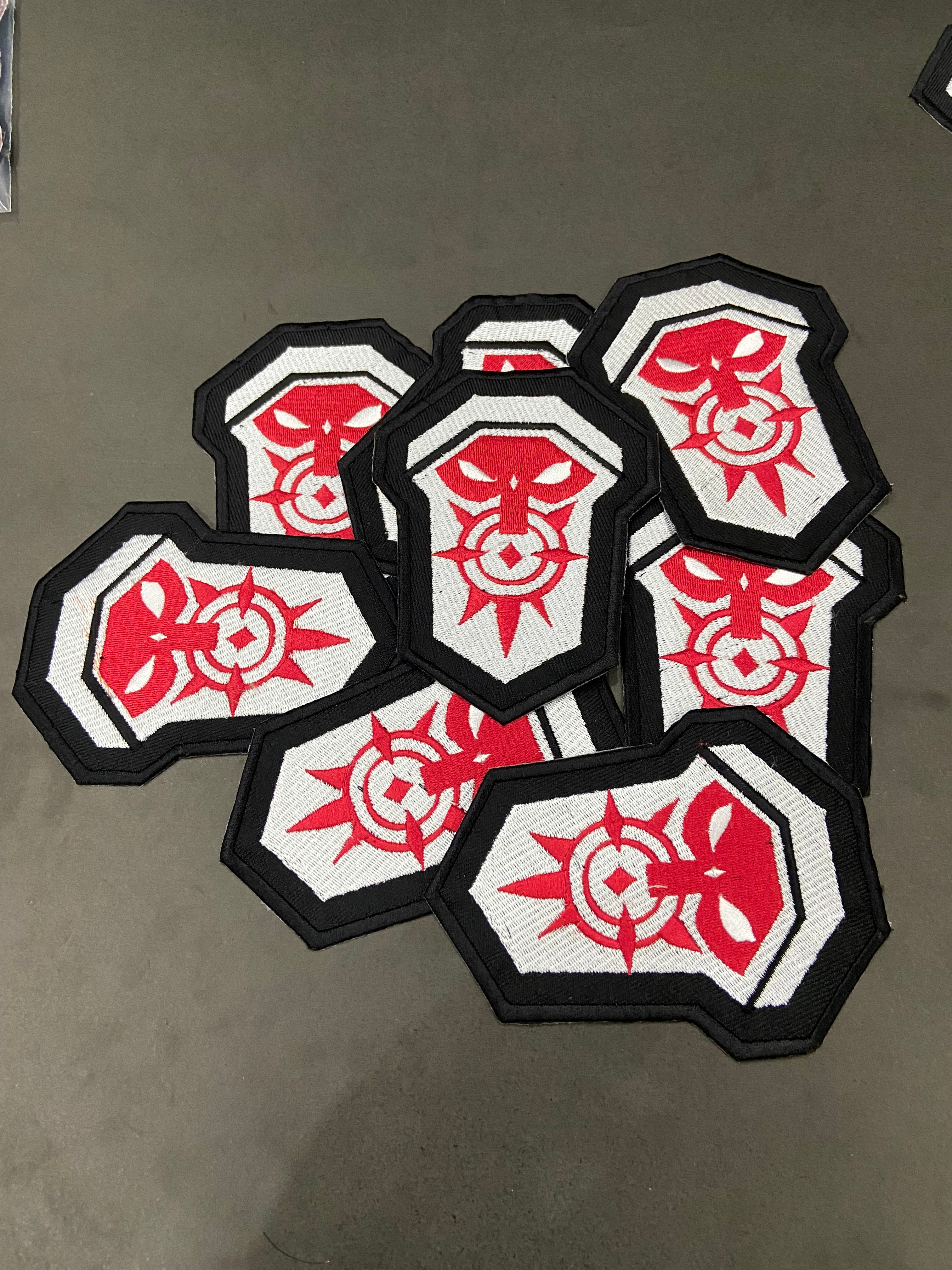 Vi Arcane Season 2 Shoulder Patches | League of Legends Cosplay Applique pack of 2