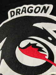 Dragon Trainer Rider Embroidered Patch – Mythical Beast Back Applique