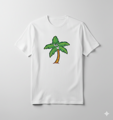 Palm Tree Embroidery Design, Cartoon Summer Machine File