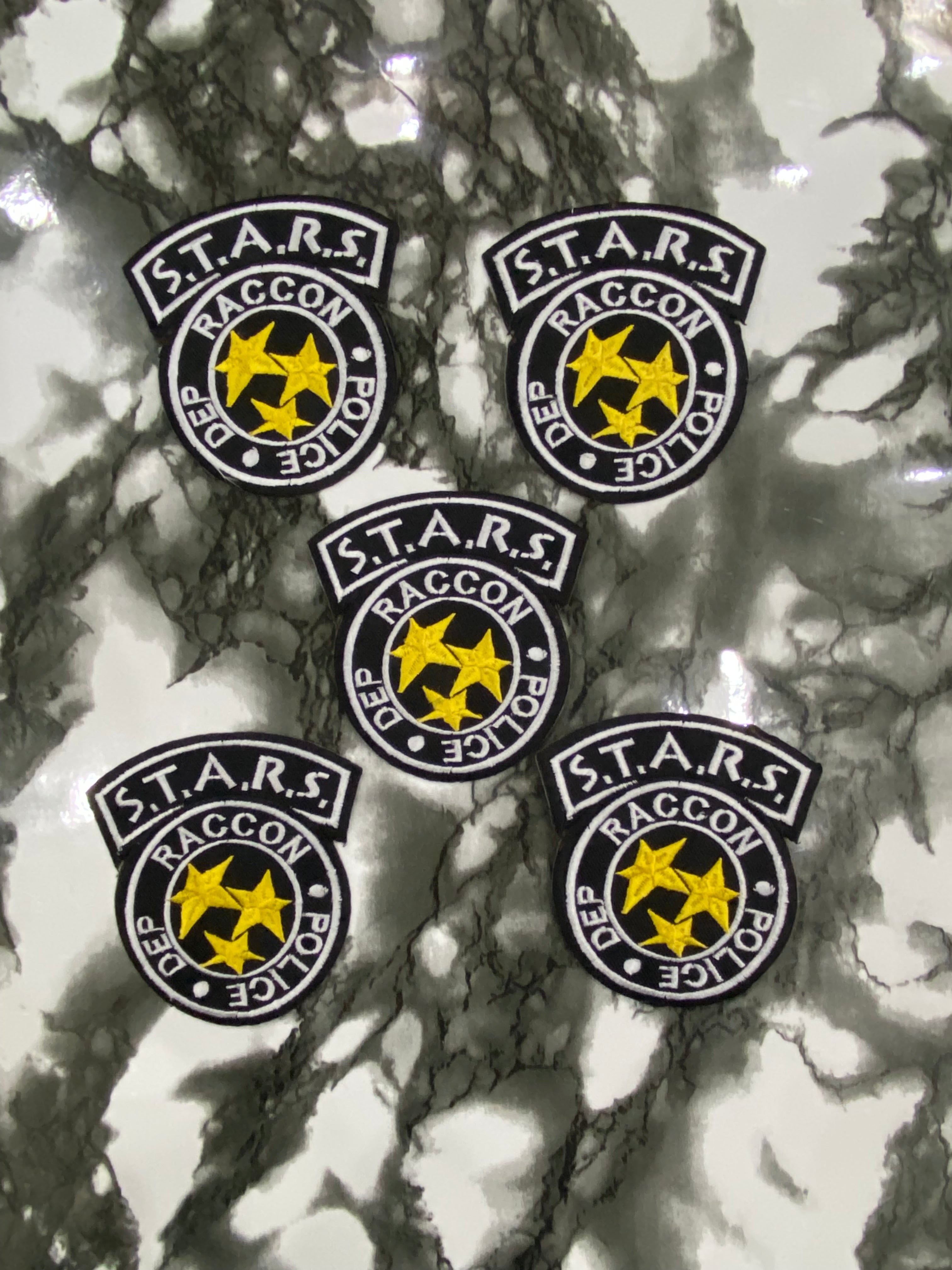 Resident Evil STARS Patch Embroidered - S.T.A.R.S. Raccoon City Police Department Badge