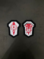 Vi Arcane Season 2 Shoulder Patches | League of Legends Cosplay Applique pack of 2