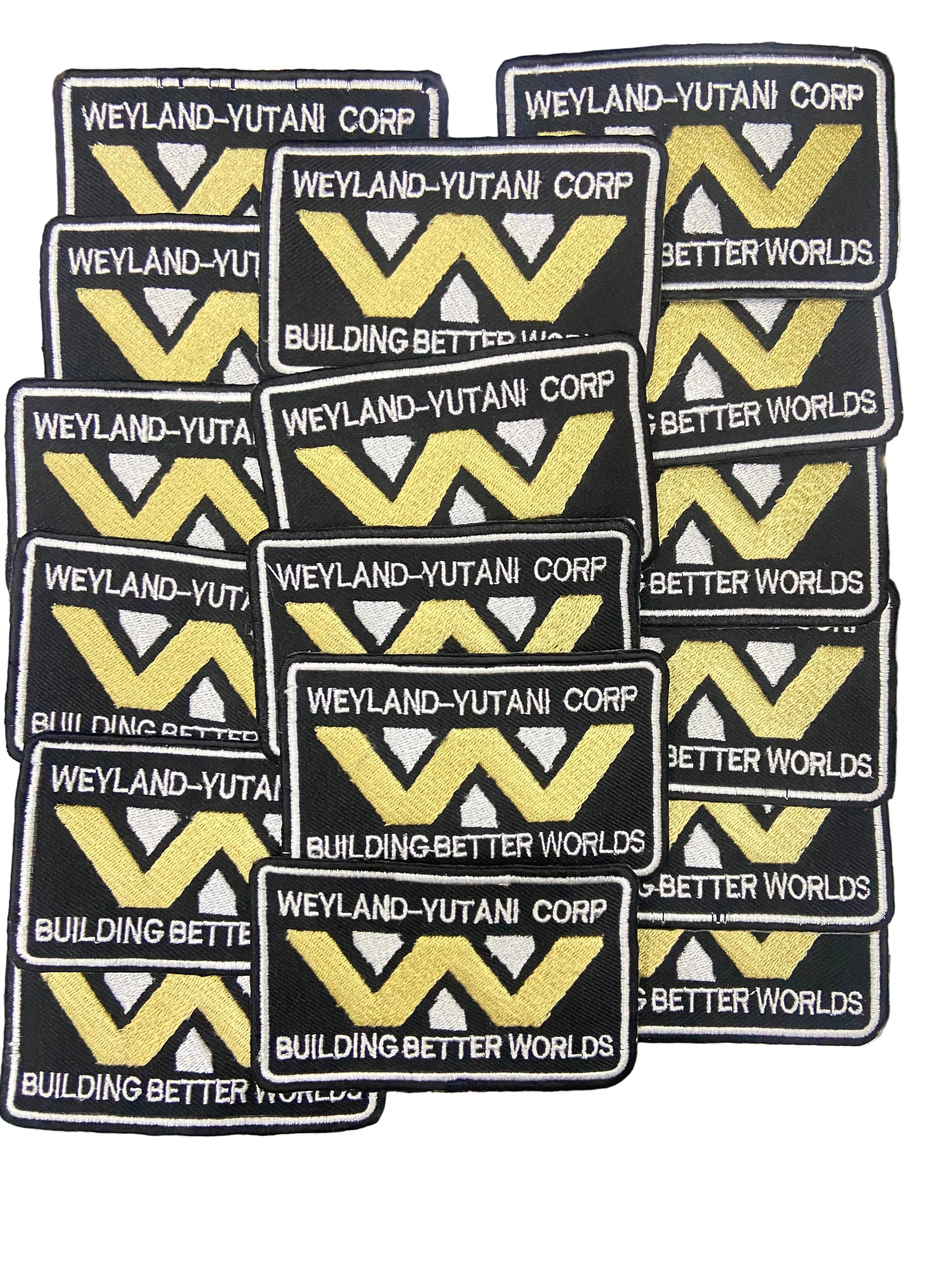 Weyland-Yutani Corp Embroidered Patch | Alien Cosplay Nostromo Crew Emblem | Building Better Worlds Sci-Fi Patch