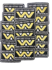 Weyland-Yutani Corp Embroidered Patch | Alien Cosplay Nostromo Crew Emblem | Building Better Worlds Sci-Fi Patch
