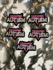 Weaponized Autism Embroidered Patch – Edgy Internet Culture Meme Applique