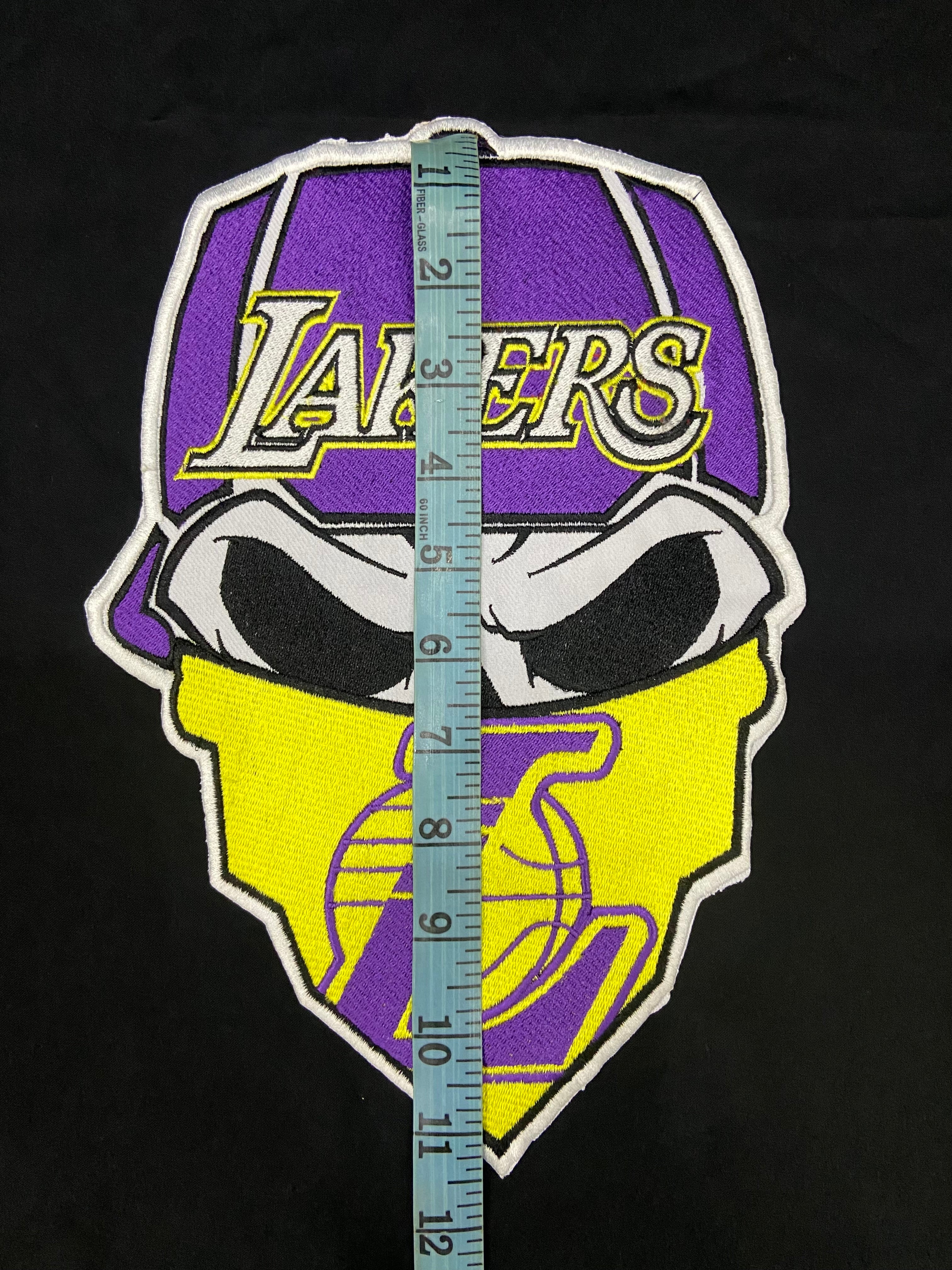 Los Angeles Lakers Embroidered Back Patch – Premium NBA Fan Applique