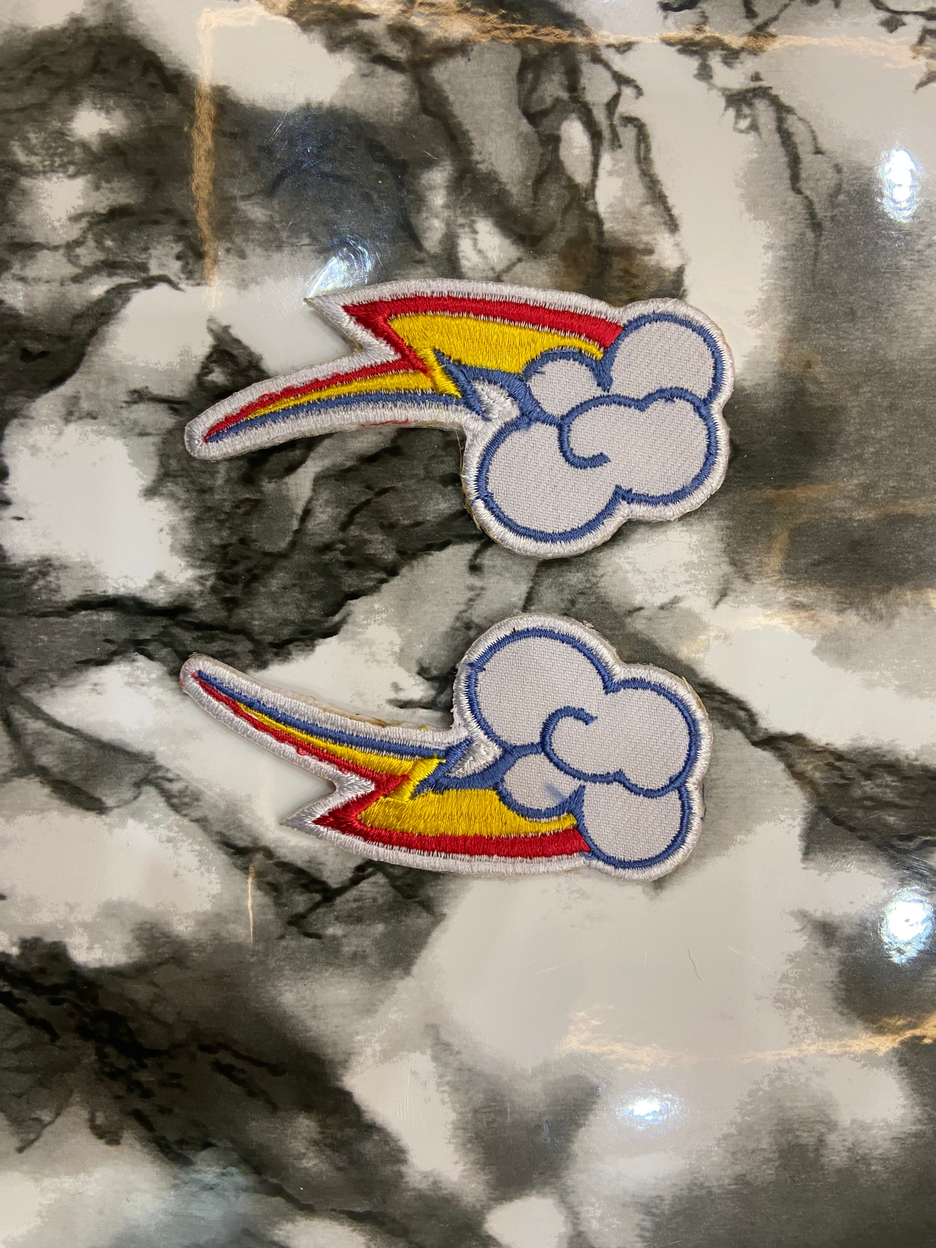 Rainbow Dash Cutie Mark Embroidered Patch Set – My Little Pony Cosplay Applique