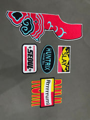 Kpop Demon Hunter Rummi Jacket Patch Set, DH Patches