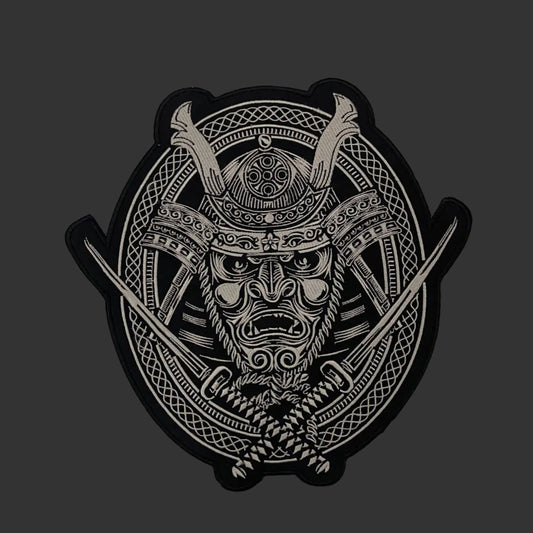 Samurai Odin Sons of Vikings Embroidery Patch: Iron On Cosplay