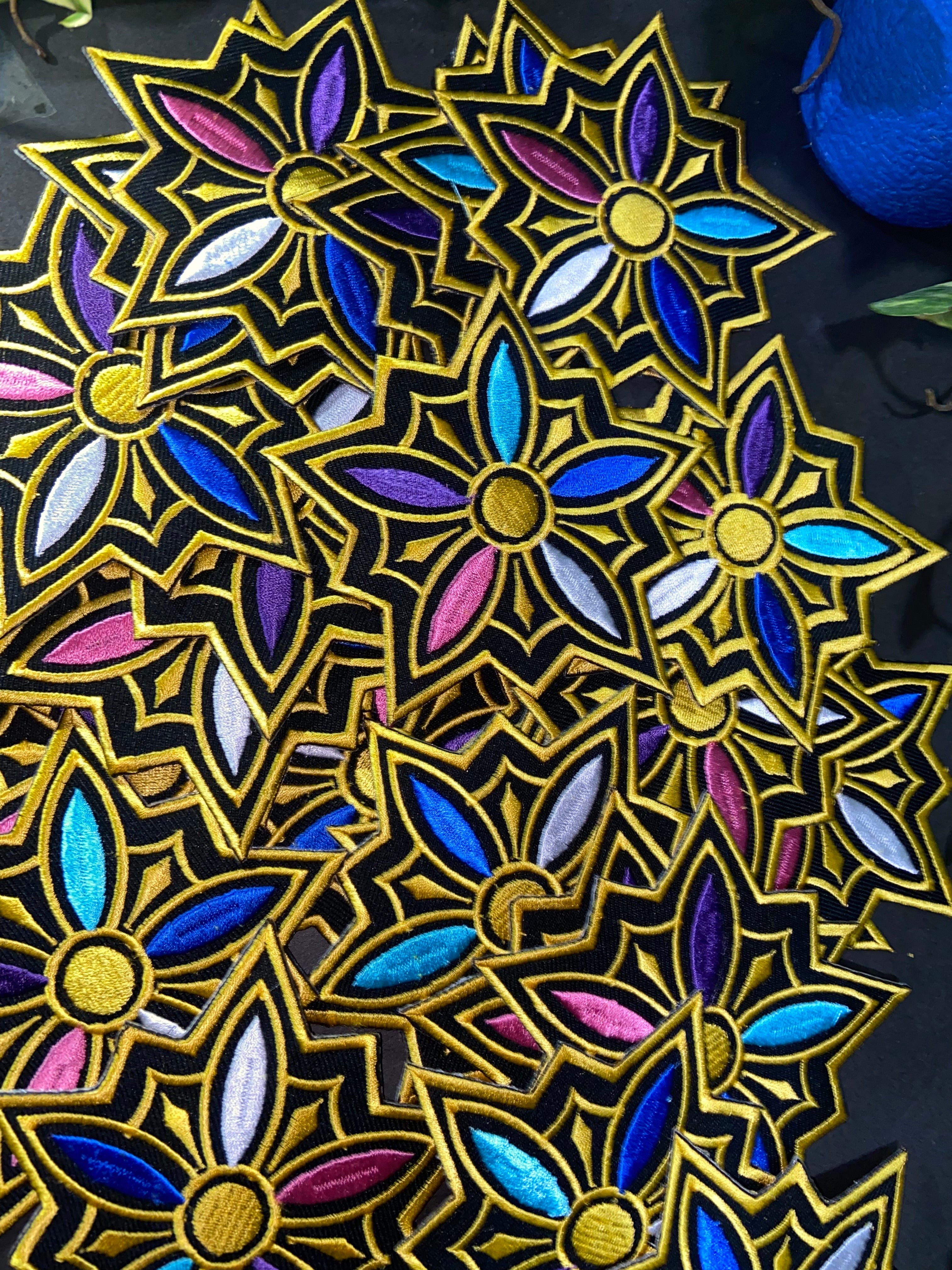 Rumi Star Embroidered Patch - Kpop Demon Hunters Cosplay