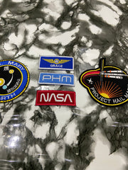 Hail Mary Embroidered Patch Set | 3-Piece Football & Pop Culture Badge Collection | Iron-On Sew-On Graphic Applique Set