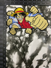 Luffy Gatling Gun Embroidered Patch – Straw Hat Pirate Action Applique