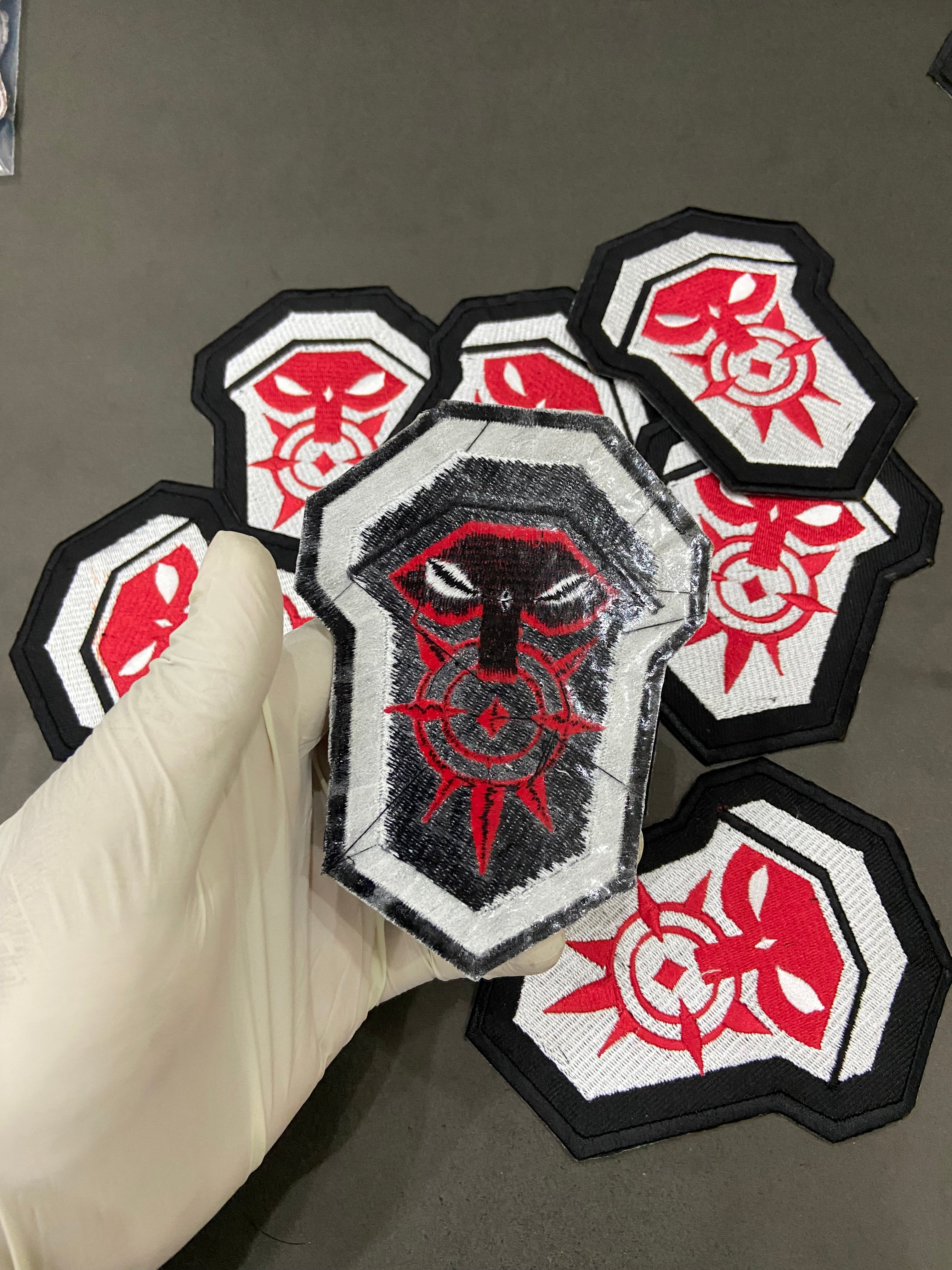 Vi Arcane Season 2 Shoulder Patches | League of Legends Cosplay Applique pack of 2