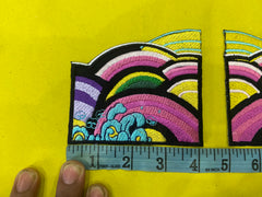 Kpop Demon Hunters Sleve 2 Parts Patches, Rummi Jacket, Left Right Sleeves Patch Set