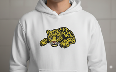 Leopard Embroidery Design, Big Cat Machine Embroidery File, 8 Sizes & 8 Formats