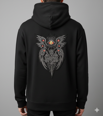 Gothic Seraphim and Dark Knight Machine Embroidery Design