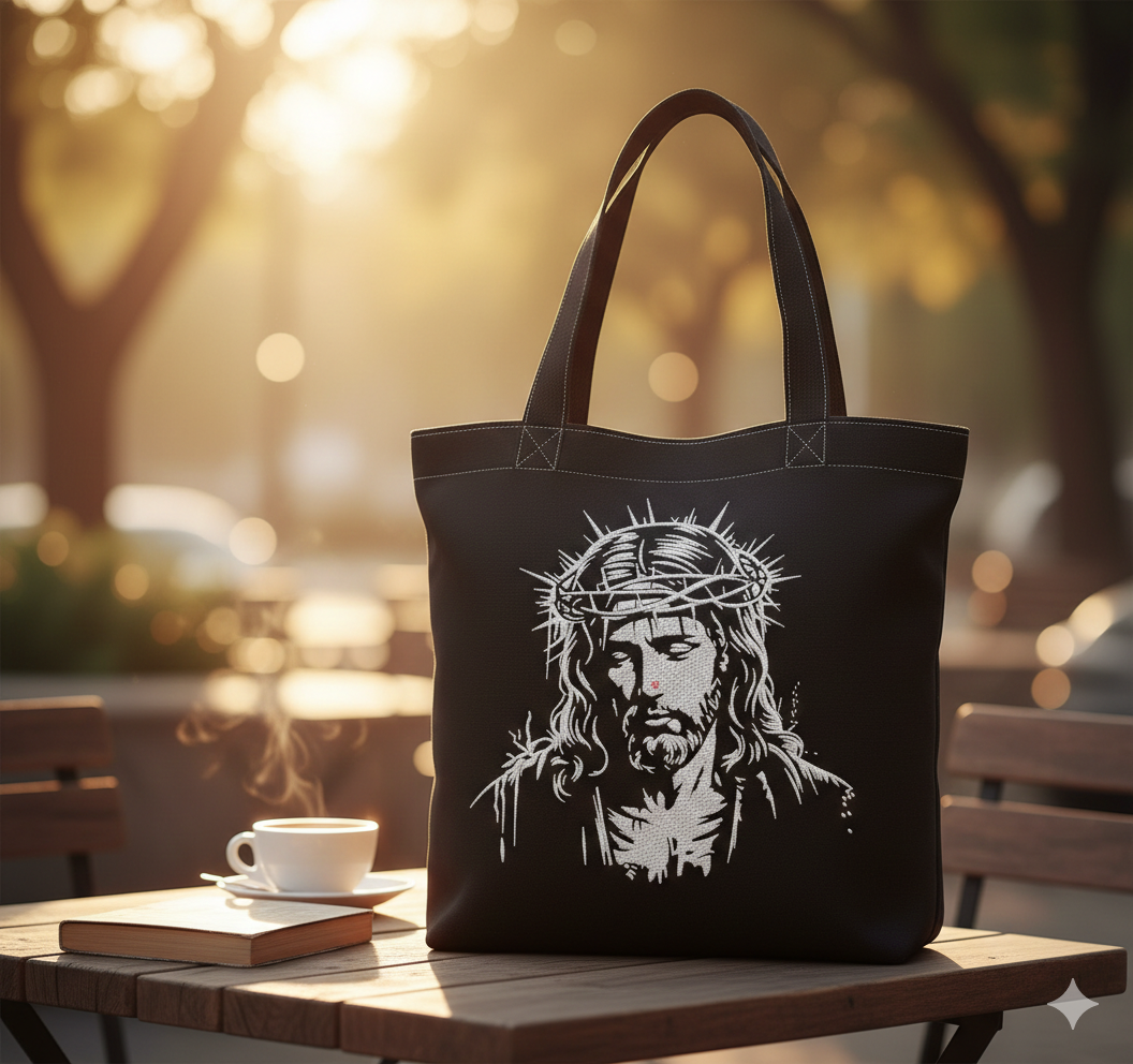 Jesus Crown of Thorns Embroidery, Christian Christ Machine File
