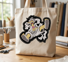 One Piece "Gear 5" Luffy Digital Embroidery Pattern