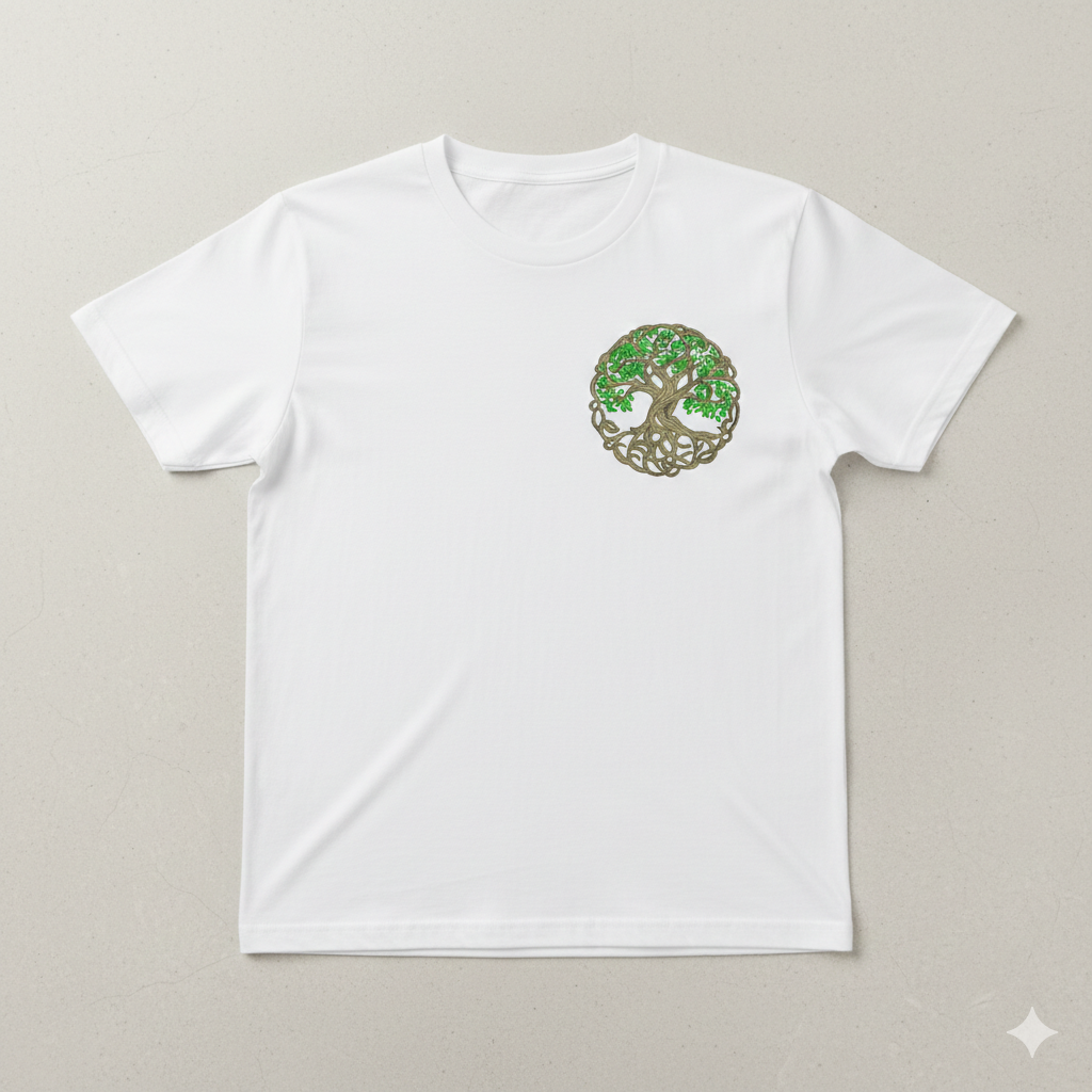 Celtic Tree of Life Embroidery Design – Yggdrasil Machine File (8 Sizes, 8 Formats)
