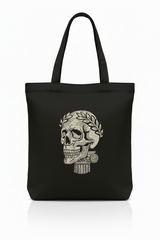 Skull and Ionic Pillar Embroidery Design – Dark Academia File (8 Sizes and Formats)