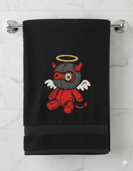 Voodoo Doll Devil Angel Machine Embroidery Design - 8 Sizes & Multiple Formats