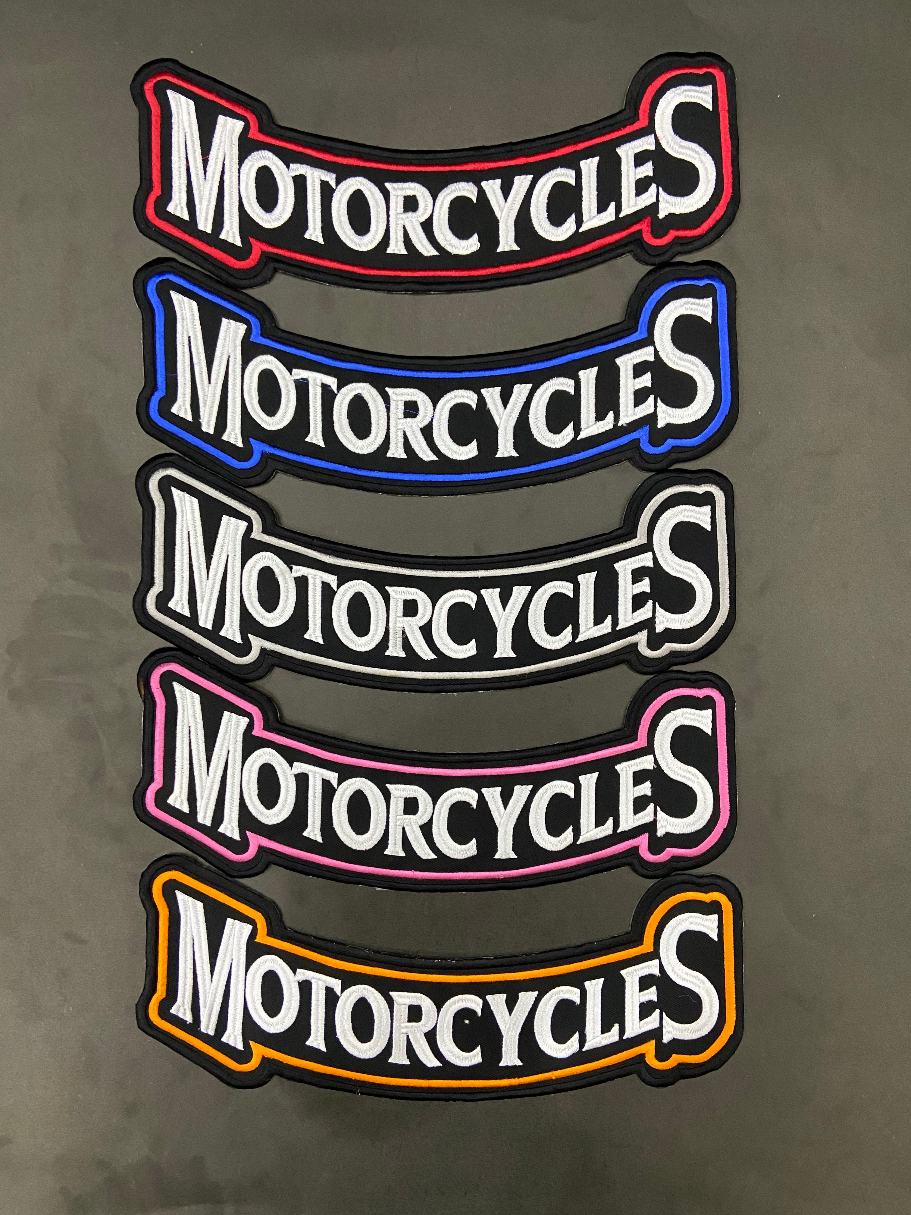 Harley-Davidson Top & Bottom Rocker Set | Embroidered Biker Badge