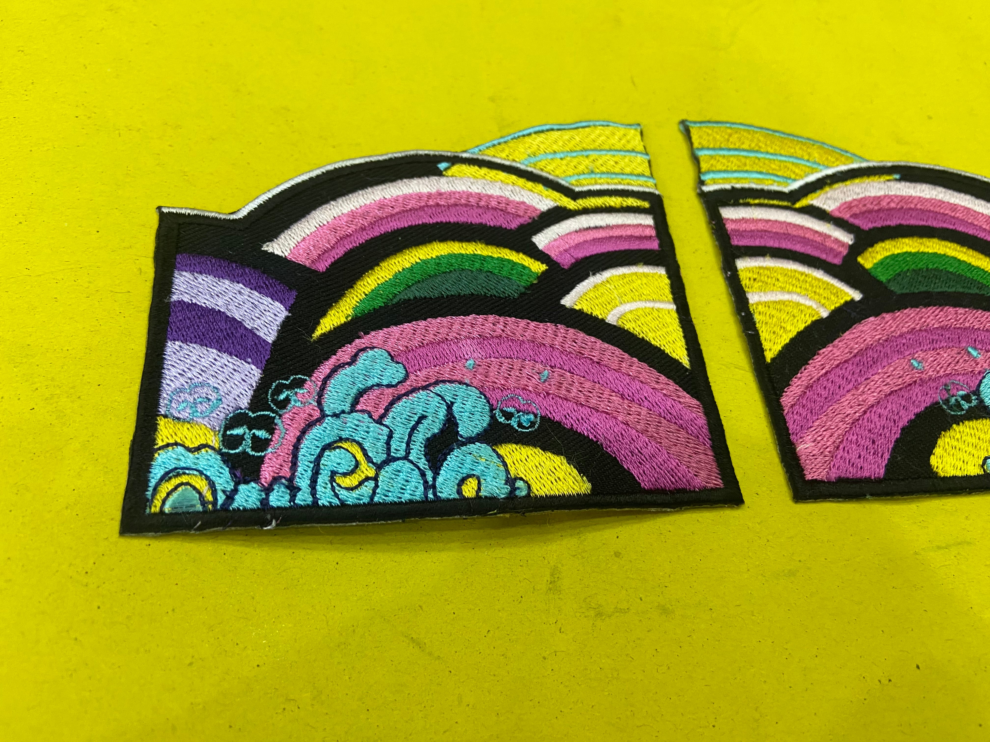 Kpop Demon Hunters Sleve 2 Parts Patches, Rummi Jacket, Left Right Sleeves Patch Set