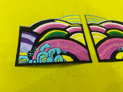 Kpop Demon Hunters Sleve 2 Parts Patches, Rummi Jacket, Left Right Sleeves Patch Set