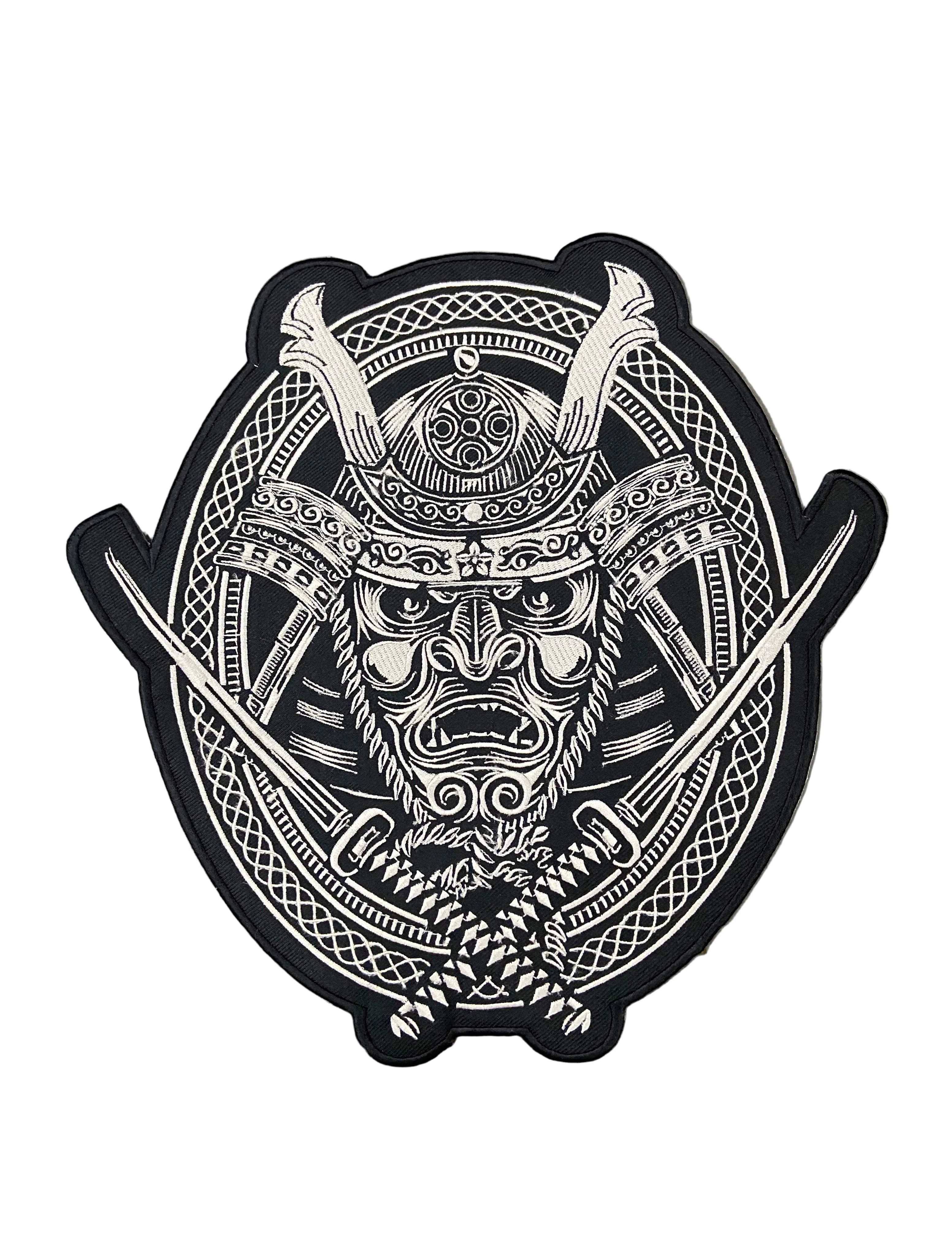 Samurai Odin Sons of Vikings Embroidery Patch: Iron On Cosplay