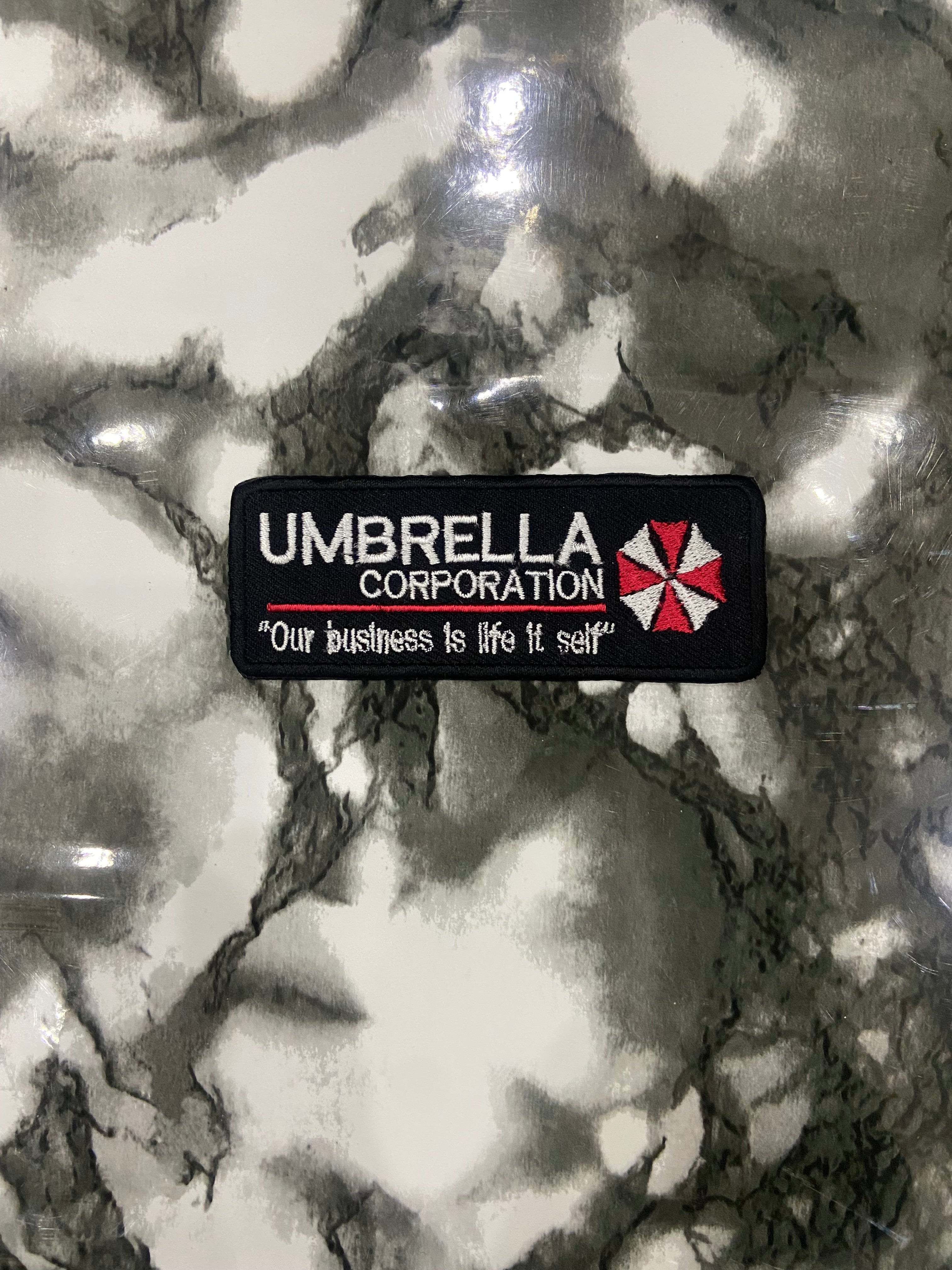 Umbrella Corporation Logo Patch – Resident Evil Biohazard Security Detail Badge