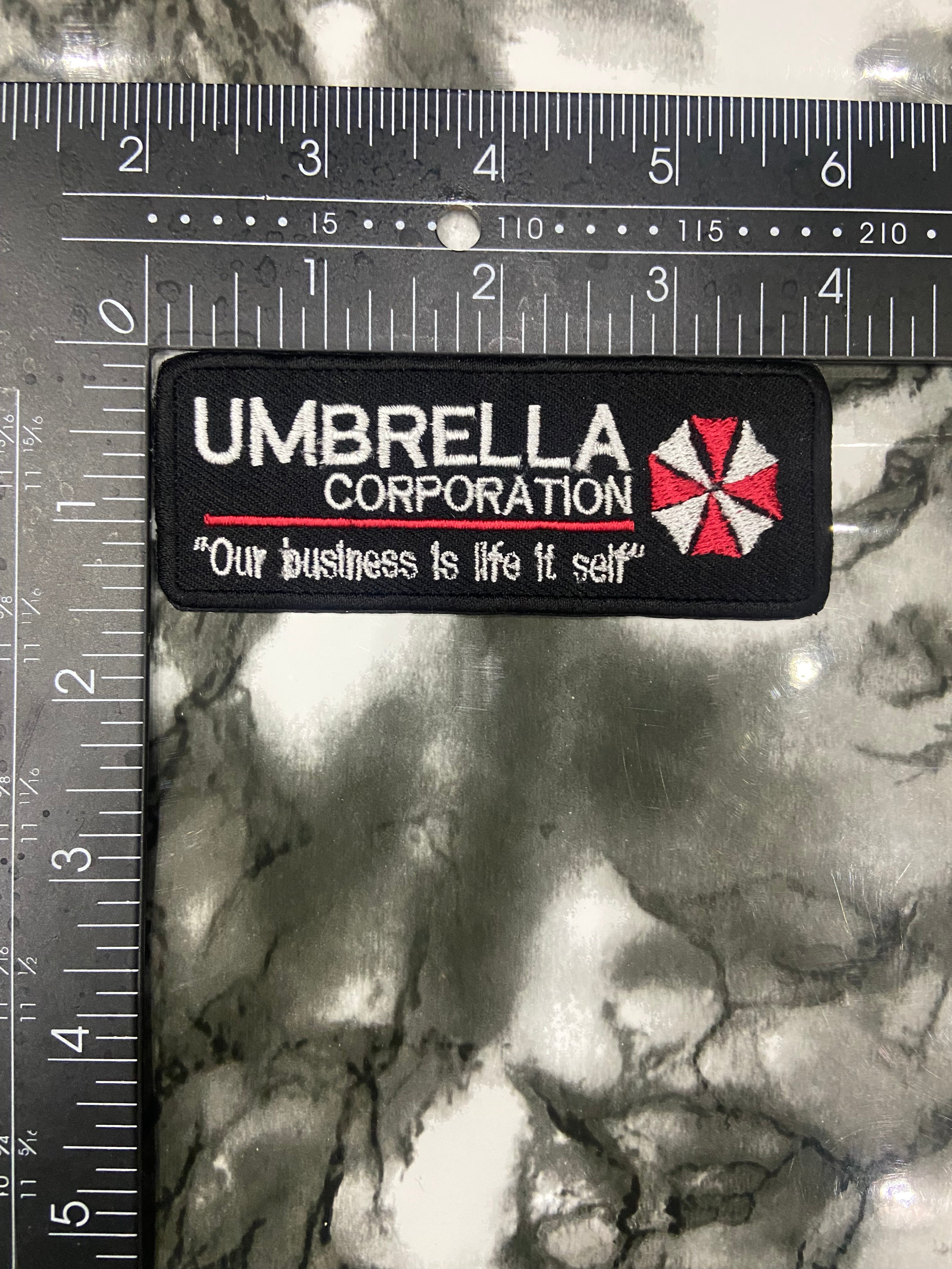 Umbrella Corporation Logo Patch – Resident Evil Biohazard Security Detail Badge