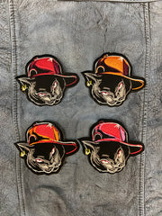 Grumpy Cat Streetwear Patch – Edgy Embroidered Iron-On Badge