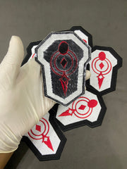 Vi Arcane Season 2 Shoulder Patches | League of Legends Cosplay Applique pack of 2