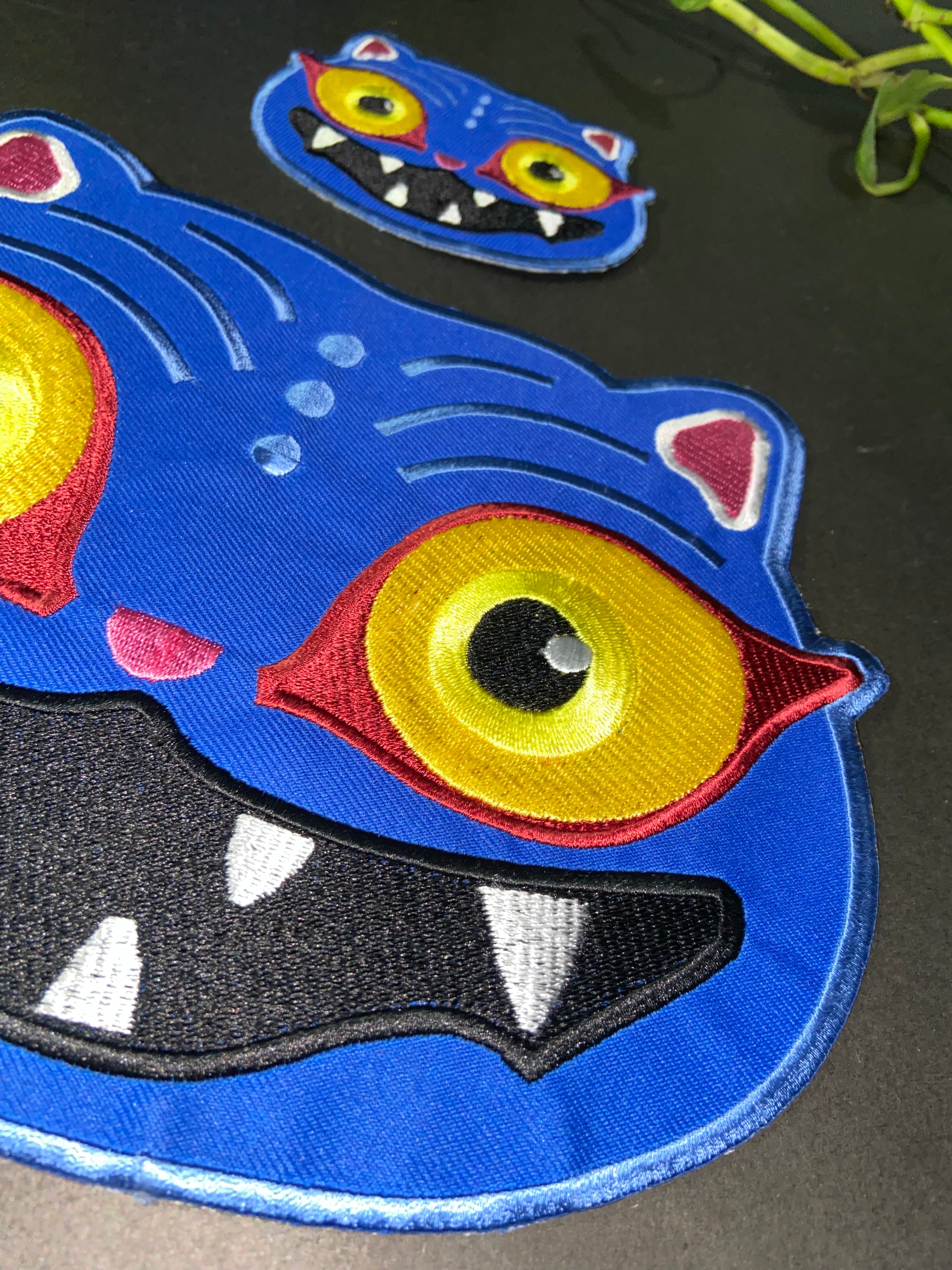 K-Pop Demon Hunter- Derpy Tiger Iron-On Patch
