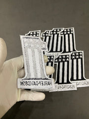 Harley-Davidson #1 American Flag Patch | 4-Inch Patriotic Number One Embroidered Biker Badge