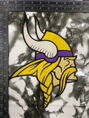 Minnesota Vikings Embroidered Patch Set – Purple Pride Football Logo Applique